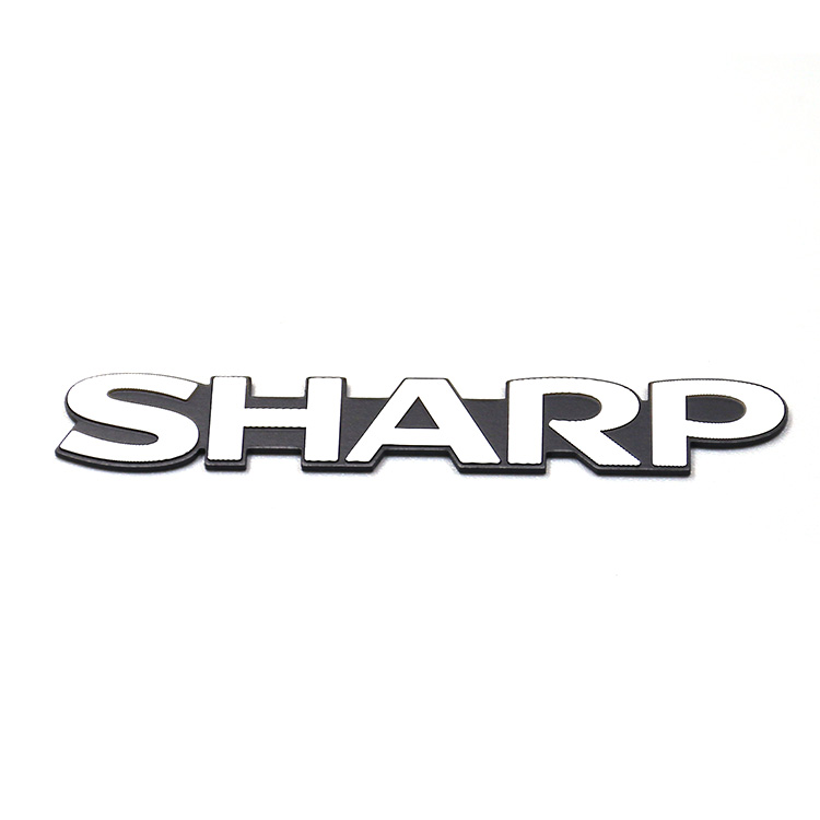 鋁制標牌高光氧化著色噴漆---SHARP
