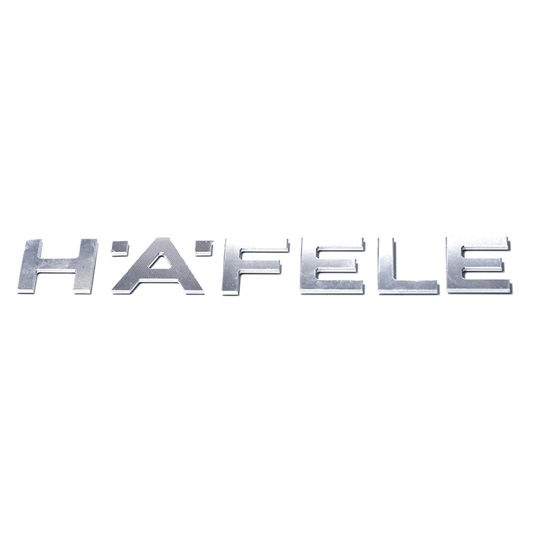 鋁制標牌氧化著色沖壓---Hafele