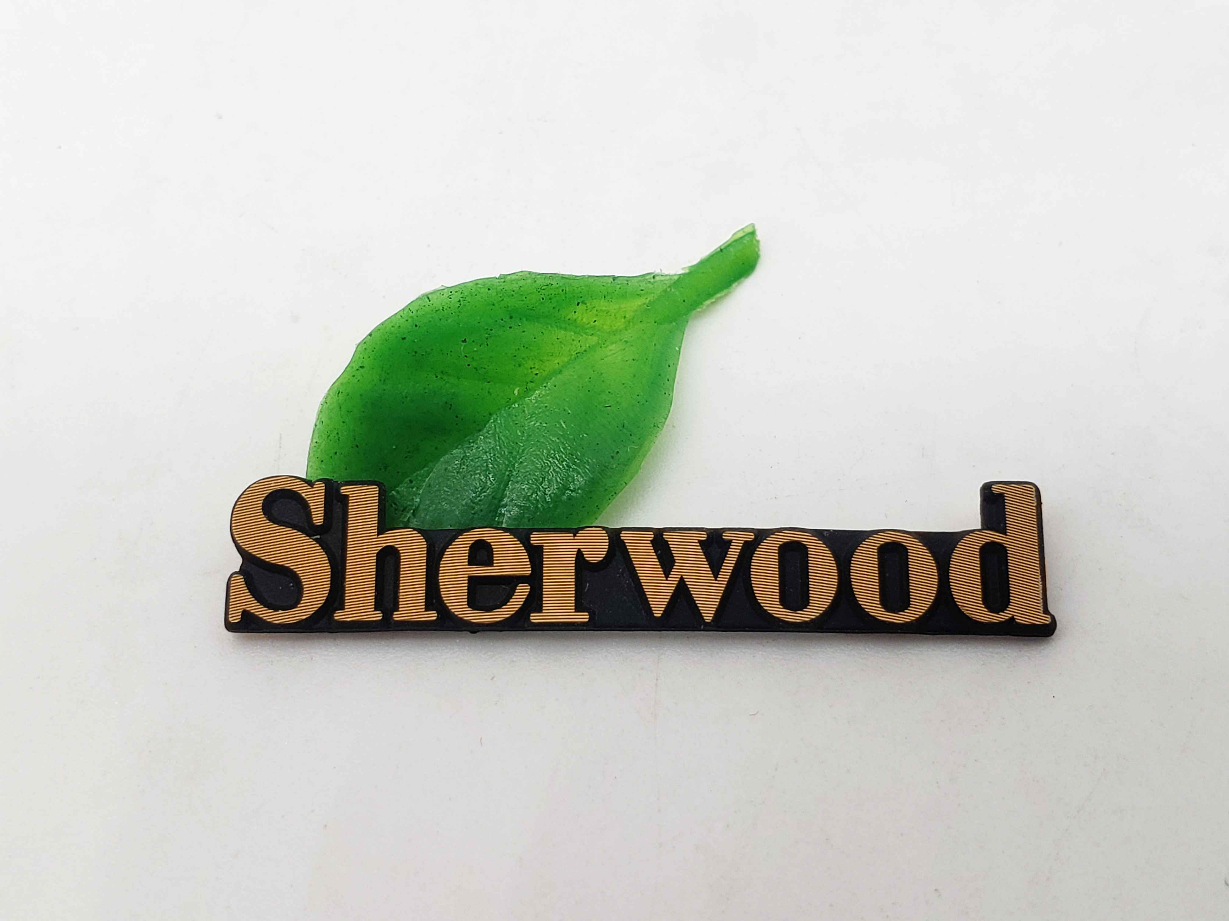 鋁制標牌氧化噴漆拋光高光拉絲---Sherwood